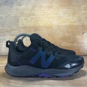 New Balance DynaSoft Nitrel v4 Womens Sz 8 (B) Trail Running Shoes Black Purple
